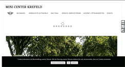 Desktop Screenshot of mini-center-krefeld.de
