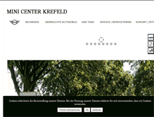 Tablet Screenshot of mini-center-krefeld.de